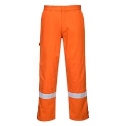 Portwest - Pantalon de travail anti-feu BIZFLAME PLUS Orange Taille XL - XL orange FR26ORRXL_0