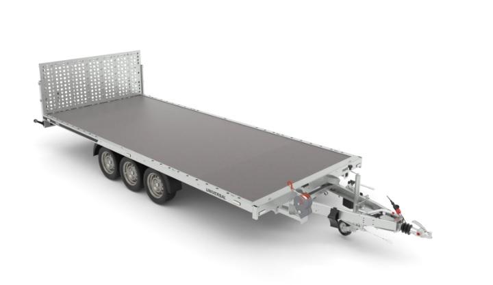 Remorque pour espace vert - 5,90 X 2,15 M - 3500 KG - MARTZ GT UNIVERSAL 600/3S_0