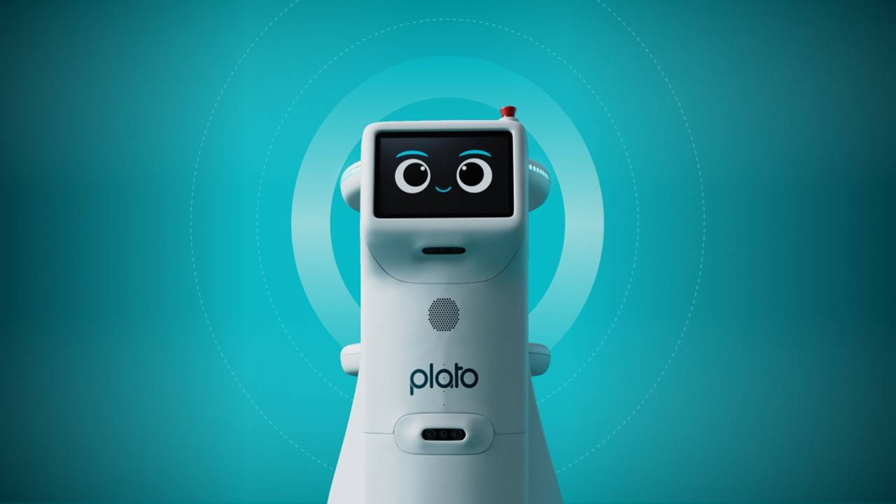Robot serveur pour les restaurant, fabriqué en France - PLATO_0