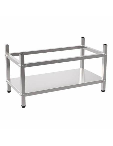 Support inox pour plancha MIRROR - Référence : SOPLANCHA-2_0
