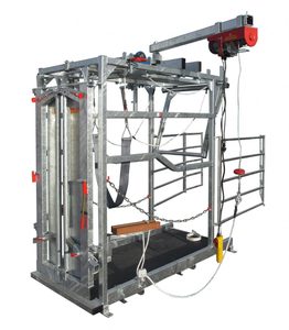 Cage de parage électrique 0104814-PM 4400 - 1 moteur sur potence tournante avec porte autobloquante_0
