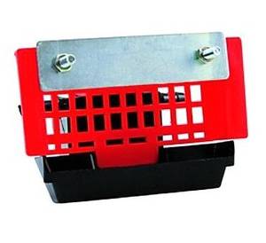 Abreuvoir automatique à niveau constant - 12x2 cm pour cailles - fixation sur grillage_0