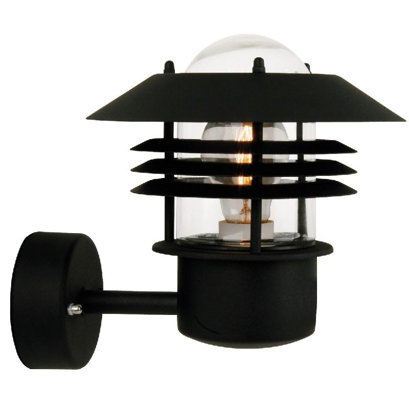 Applique murale luminaire VEJERS Up Métal Seaside noir H. 23 IP54 Nordlux-Extérieur - noir 5704924022210_0