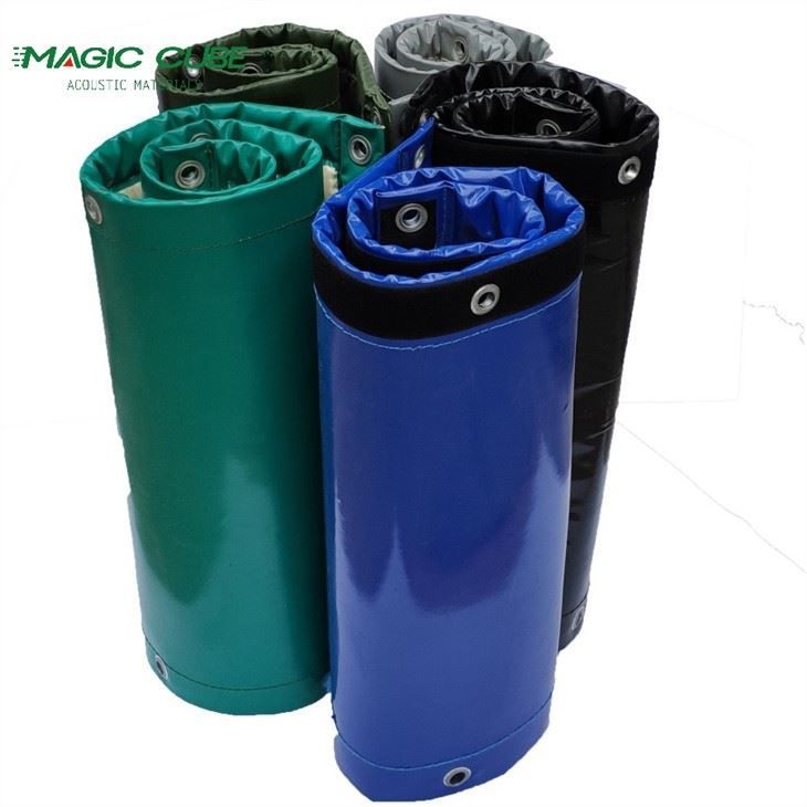 Barrière acoustique - MQ Acoustic Materials - Panneaux isolants en PVC, feutre et coton insonorisant_0