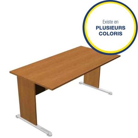 BUREAU OPÉRATIONNEL PIEDS L MAIA L.140 CM (COLORIS AU CHOIX)