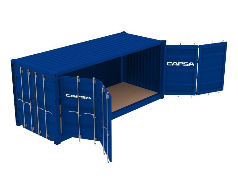 Container/Conteneur maritime 20 pieds openside disponible neuf et occasion pour stockage_0