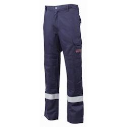 Coverguard - Pantalon de travail multirisques bleu marine  THOR Bleu Marine Taille S - S 5450564002937_0