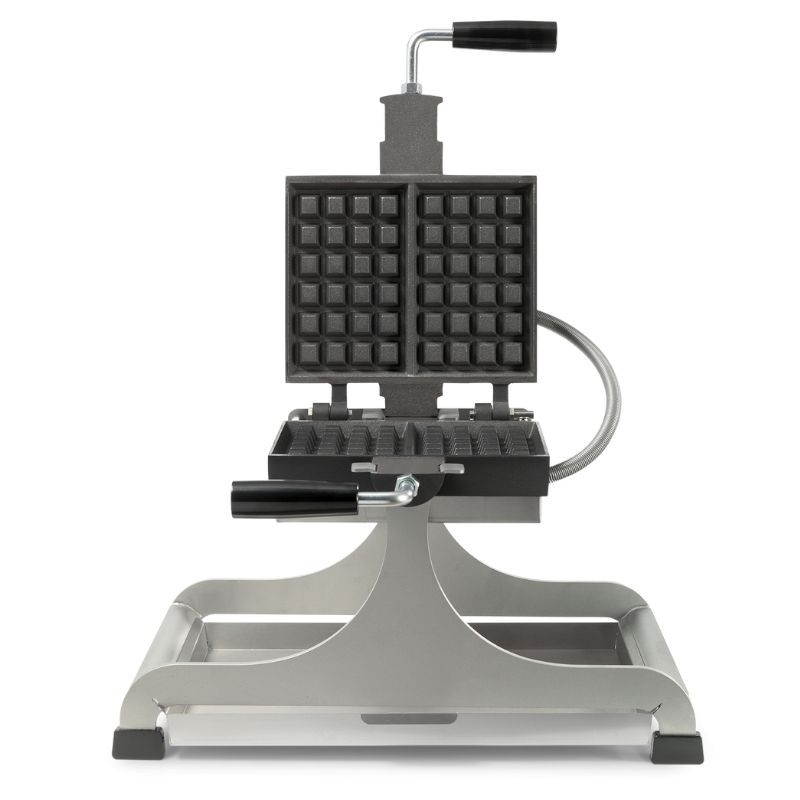 Kzwecabd - Gaufrier professionnel tournant 4x6 Bruxelles - Krampouz - L495 x P360 x H420 mm - 1800W - 240V - Easy Clean System_0