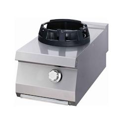 Maxima Premium cuiseur wok à gaz - diamètre anneau 28,5 cm - unité simple - profondeur 90 cm - avec flamme pilote et soupape de sécurité - 3701117759443_0