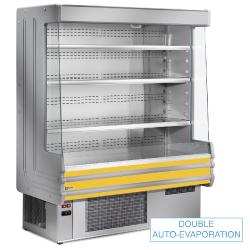 Meuble mural réfrigéré DY10/C1 - libre-service, 3 tablettes inox réglables, groupe compresseur intégré_0