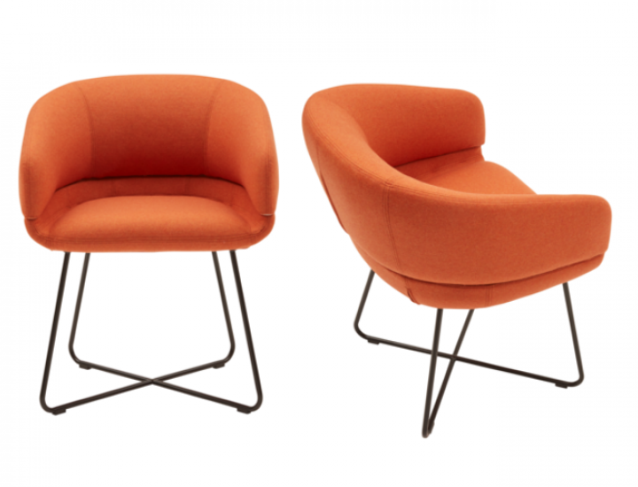 Fauteuil de réunion, passe-partout, accoudoirs - Caleto / SOFTLINE_0