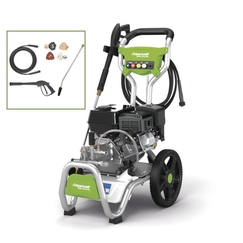 Nettoyeur haute pression Cleancraft HDR-K 66-20 BL - moteur thermique à essence - châssis aluminium - 7103662_0