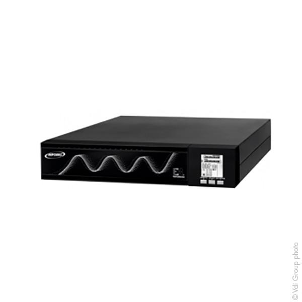 Onduleur Infosec E3 Performance 800 RT - 800 VA / 720 Watts - Technologie On Line Performance - Format Rack ou Tour_0