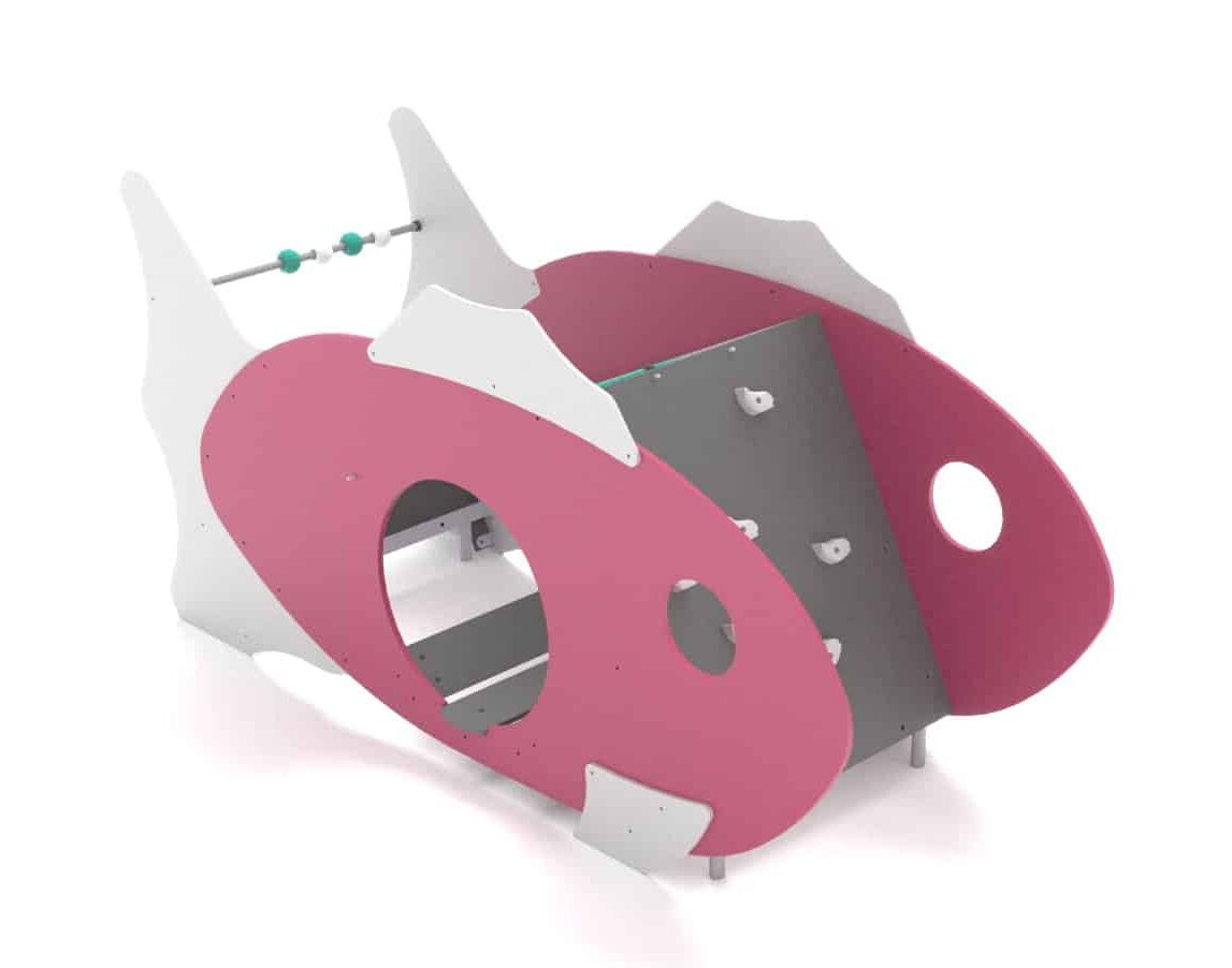 Poisson escalade LD1MC1920 - Parcours de santé pour enfants - Capacité 6 personnes_0