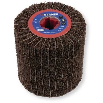 Roue à lamelle mixte - Berner - Clavette 19 mm - Finition mate et satinée_0