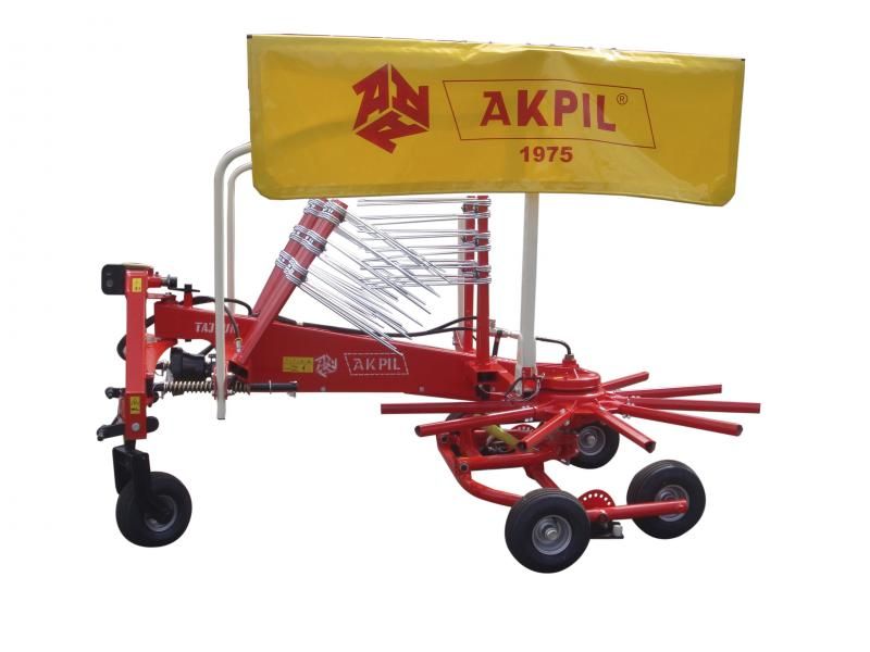 Tajfun 440 - Andaineur agricole Akpil - Largeur de travail 4,40 m - 11 bras - Réglage hydraulique_0