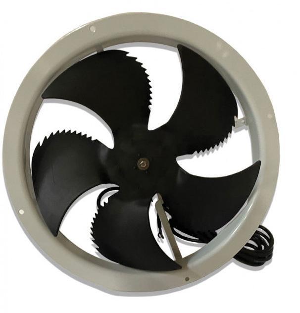 Ventilateur hélicoïde FN030-4QE.UA.V5P3 Ebmpapst - 5 pales composite - 300 mm - Débit 1120 m3/h_0