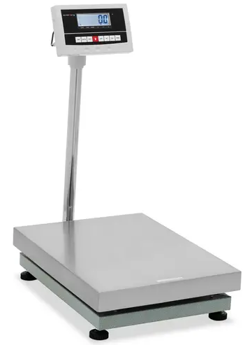 Balance à plateforme professionnelle - 300 kg / précision 10 g - 45 x 60 cm - écran LCD et batterie rechargeable_0