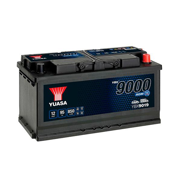 BATTERIE VOITURE YUASA YBX3019 12V 95AH 850A_0