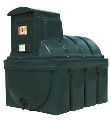 Citerne de stockage extérieur en PEHD pour gazole 2500 L - Réf 685 600.251_0