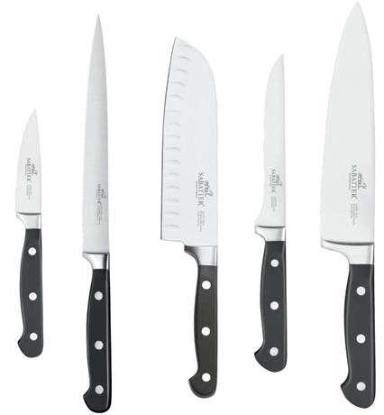 COUTEAUX DE CUISINE CHEF ECO DANS TROUSSE (SET DE 5)