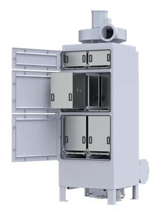 Épurateur de brouillard d'huile industriel - Handte Em Expert - filtration HEPA 99,97% pour usinage haute pression_0