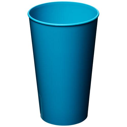 Gobelet en plastique Arena 375 ml - Paroi simple - Réutilisable - Fabriqué au Royaume-Uni_0