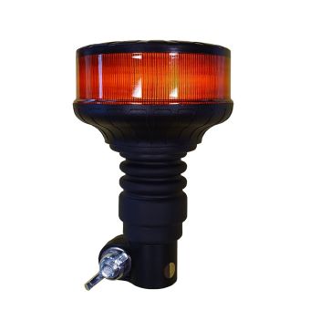 Gyrophare leds orange extra plat sur hampe - 252867HF_0