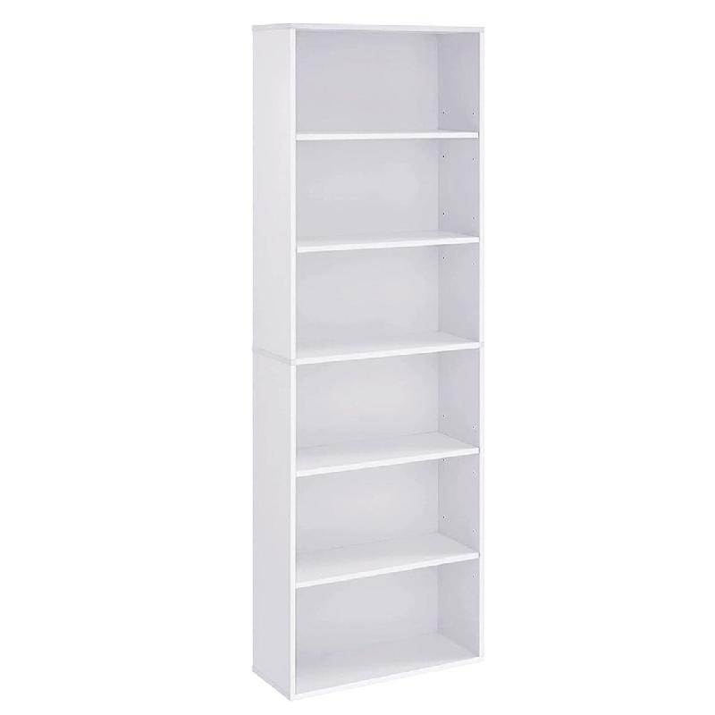 Helloshop26 - Bibliothèque étagère de rangement 6 niveaux meuble cube pour salon bureau chambre style scandinave 40 x 24 x 1785 cm 12_0004250 - 300_0