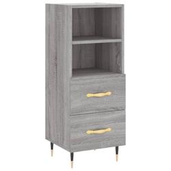 Helloshop26 - Buffet bahut commode armoire meuble de rangement organisateur cuisine salle de séjour salon sonoma 34,5 x 34 x 90 cm 02_0036320 - 30002_0