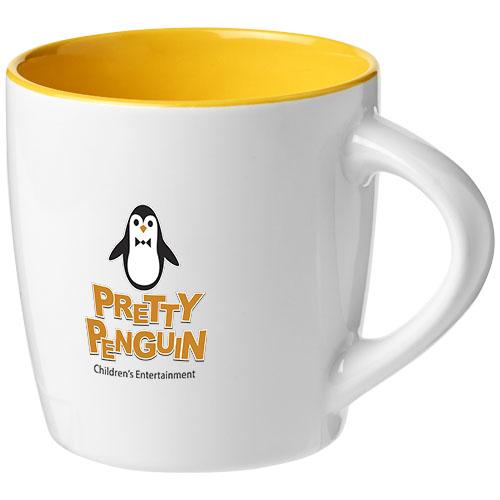Mug Aztec 340ml - finition brillante avec pointe de couleur intérieure - compatible lave-vaisselle_0
