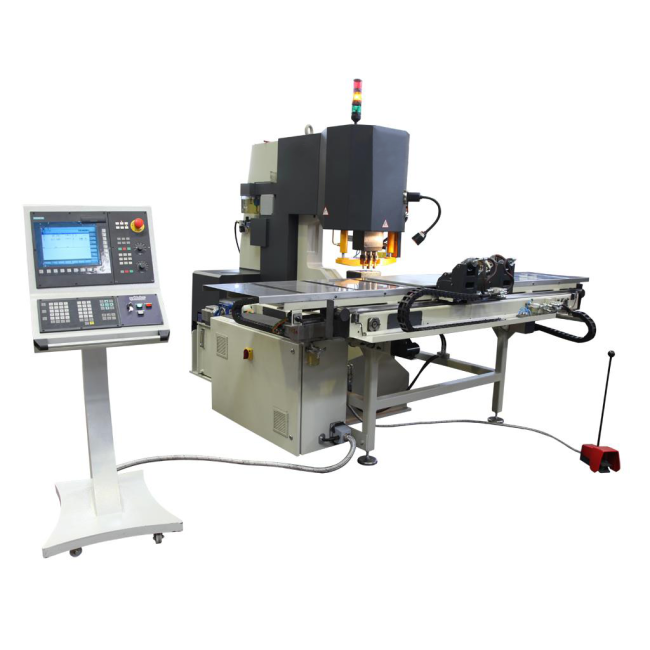 Poinçonneuse cisaille universelle PM 85 CNC - ADFORM - 85T, table 3050x500 mm, commande numérique Siemens_0