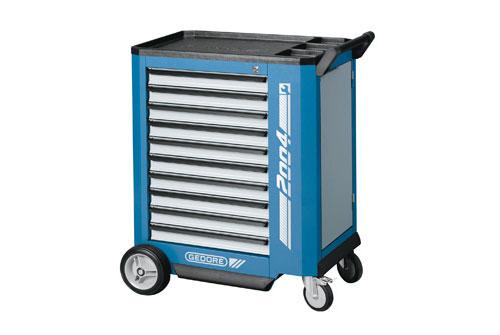 Servante d'atelier Gedore avec 10 tiroirs - capacité 500 kg - compartiments personnalisables_0