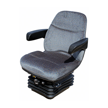 Siège MS 1407 tissu - assise standard, dossier haut, accoudoirs rabattables_0