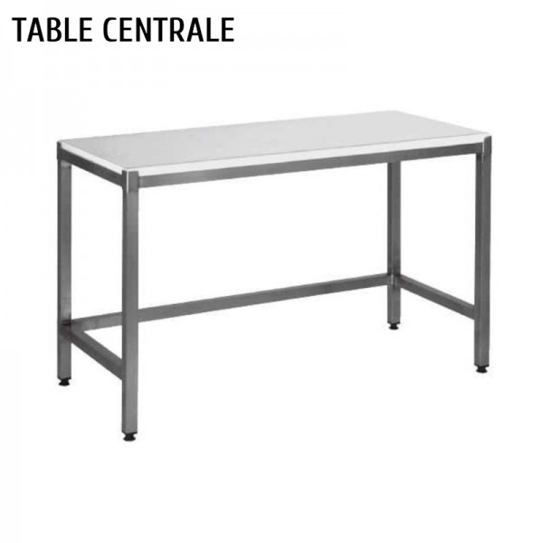 Table de découpe centrale pour boucherie 1126_0