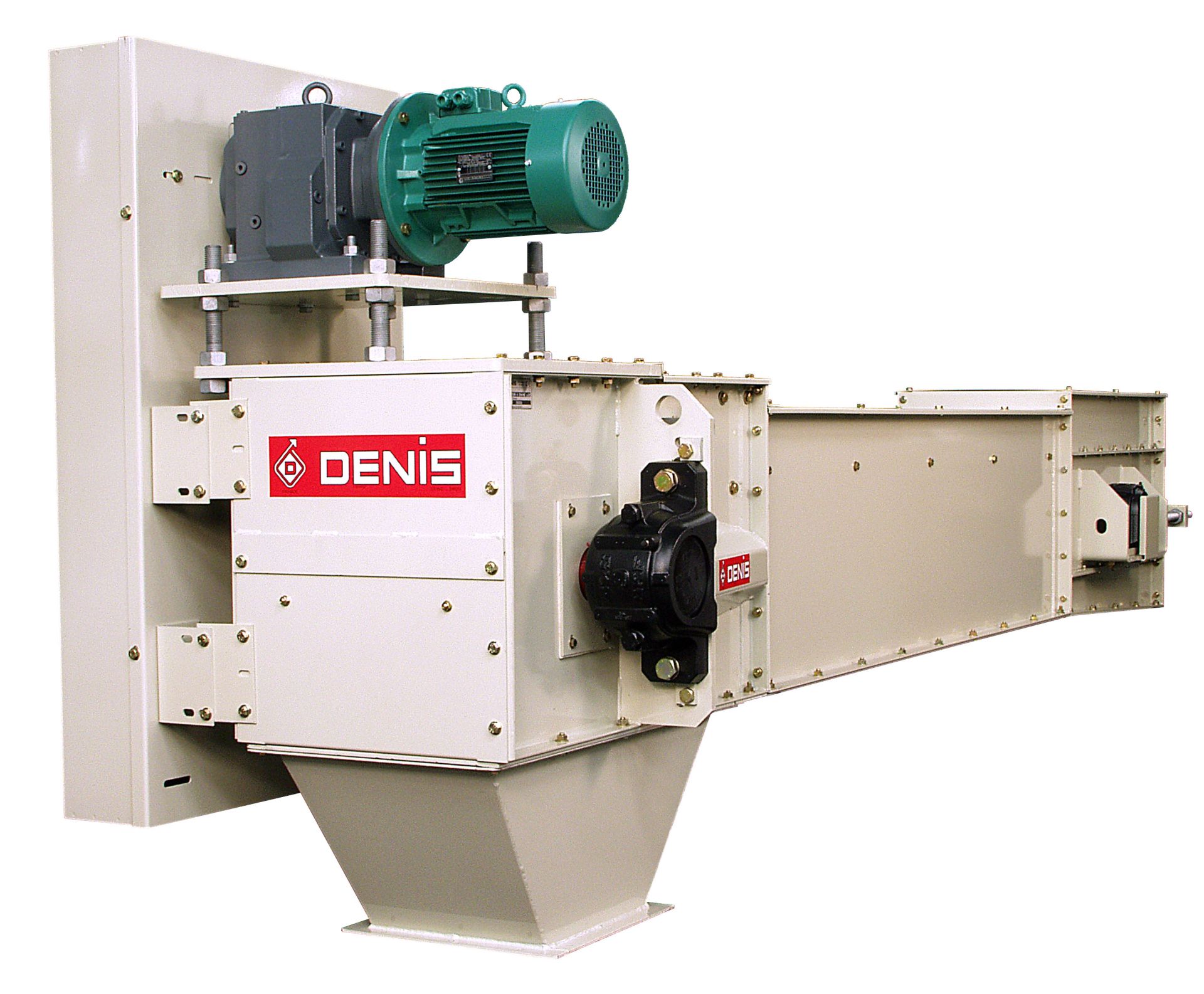 Transporteur à chaîne pour la manutention de produits vracs en masse avec un débit jusqu'à 400 t/h- DENIS_0