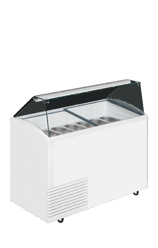 Vitrine pour glace en bac TEFCOLD UDRS10_0