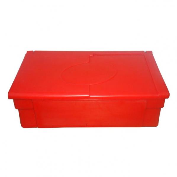 Bac à sable ou sel 50 litres - Fabrication française - Version 1 : Sans accessoire - Polyéthylène haute densité_0
