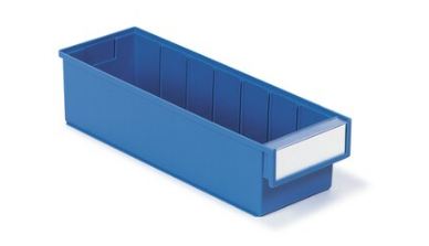 Bac étagère Bleu - 132x400x100 - (carton : 20 bacs)_0