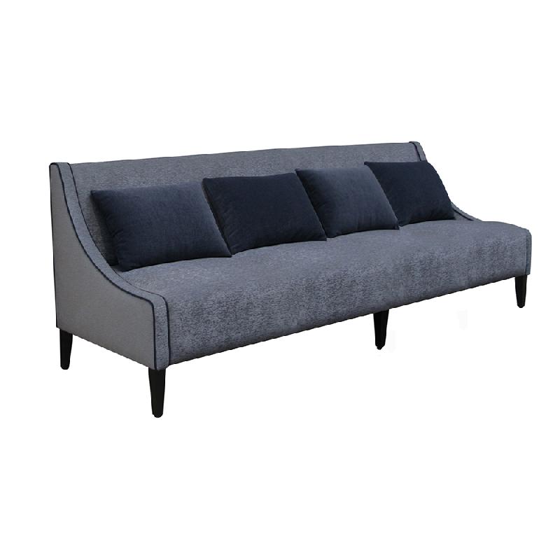 Banquette BQ Lodge - dimensions compactes, hauteur d'assise 46 cm, profondeur assise 41 cm_0