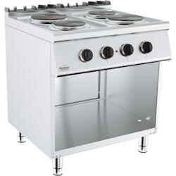 Cuisinière électrique 4 plaques - Combisteel - COM-7178.0430_0