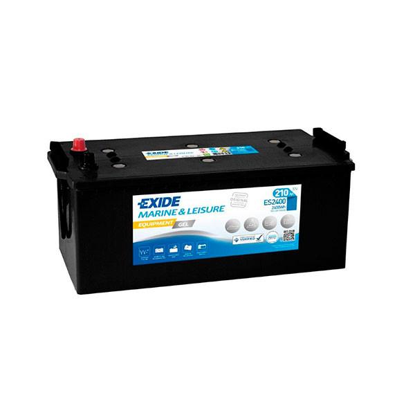 BATTERIE PLOMB ETANCHE GEL EXIDE EQUIPMENT GEL ES2400 (2400WH) 12V 210AH AUTO_0