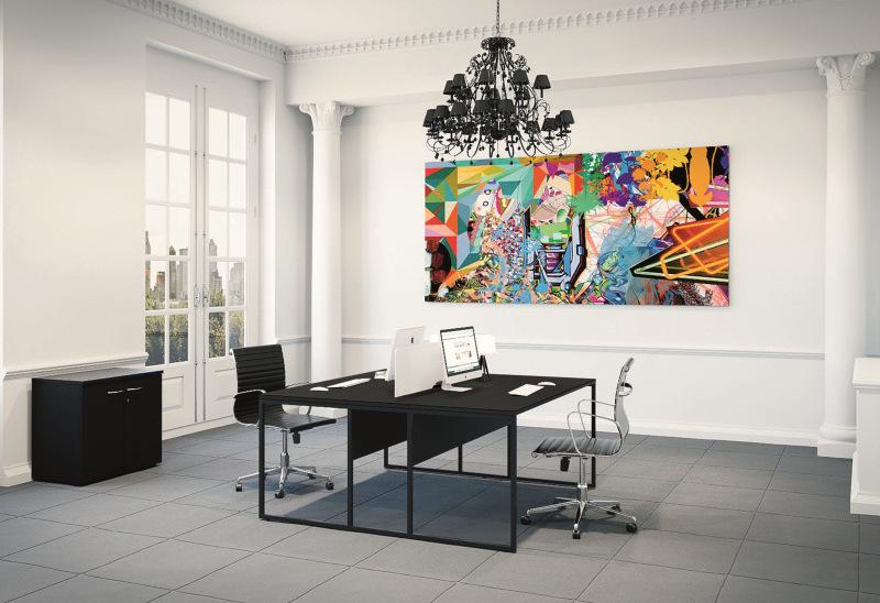 Bureau open space - 160-cm,4-postes_0
