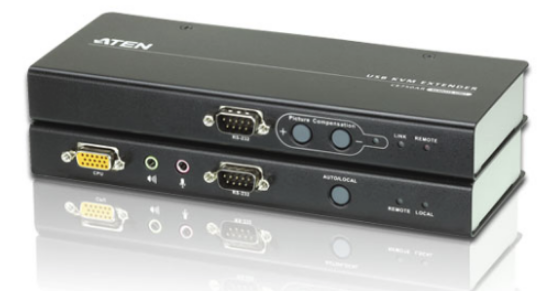 Ce750a - déport kvm vga câbles cat.5e usb / mini-jack / rs-232_0