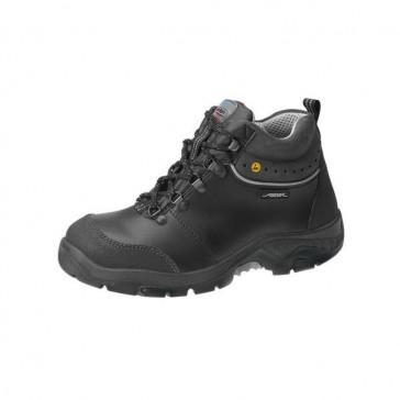Chaussures de sécurité montantes S3 SRC noires en cuir - ISO 20345 - Pointure 41 - Abeba France_0
