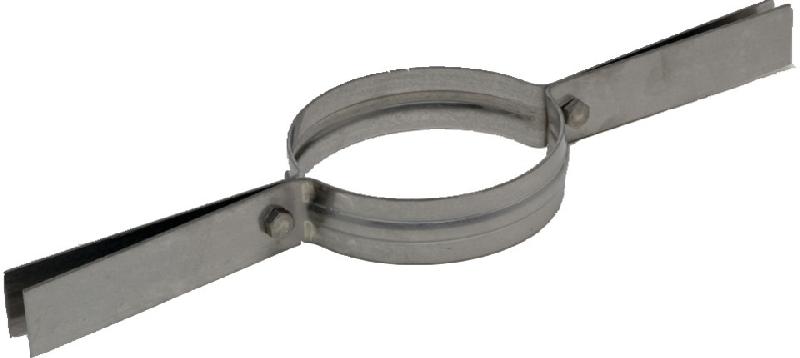 Collier de tubage inox d155 - tolerie generale -  66155 - 096967_0