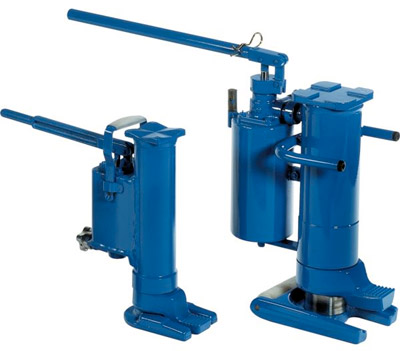Cric hydraulique Hydrofor - patte pivotante 360° - capacité jusqu'à 10 tonnes_0