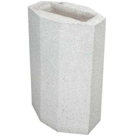 Cendrier en béton 2L - Sac de 10 kg OFFERT - CYCLADE - 1200 mégots - 170 kg_0