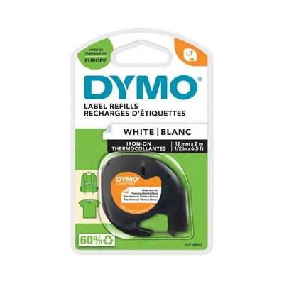 DYMO LetraTag® étiquettes thermocollantes - 12mm x 2m_0