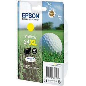 Epson 34 XL Golf ball Cartouche d'encre originale pour grande capacité (C13T34744010) - Jaune_0